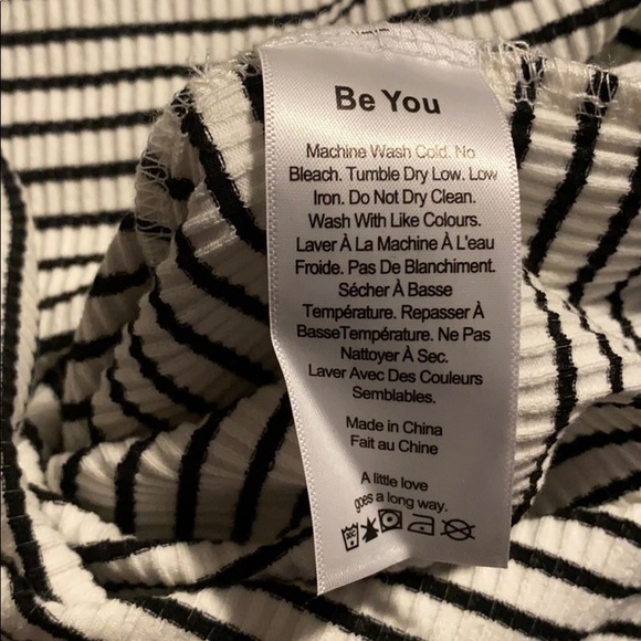 💥2 for $15 Be You Sleeveless Striped Dress with Slits - Picture 8 of 8